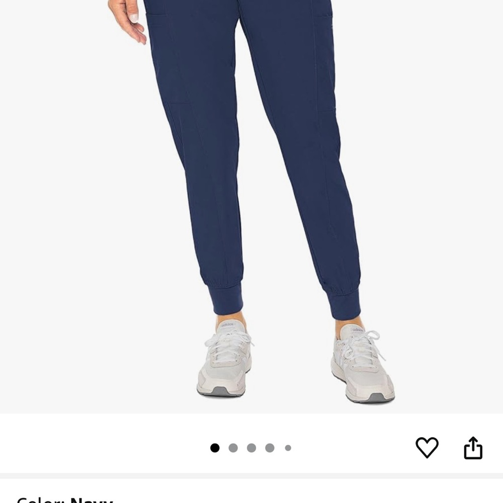 Med Couture Women's Navy Jogger Pants